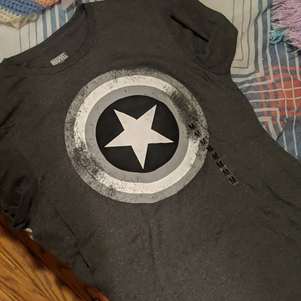 Captain America logo shirt